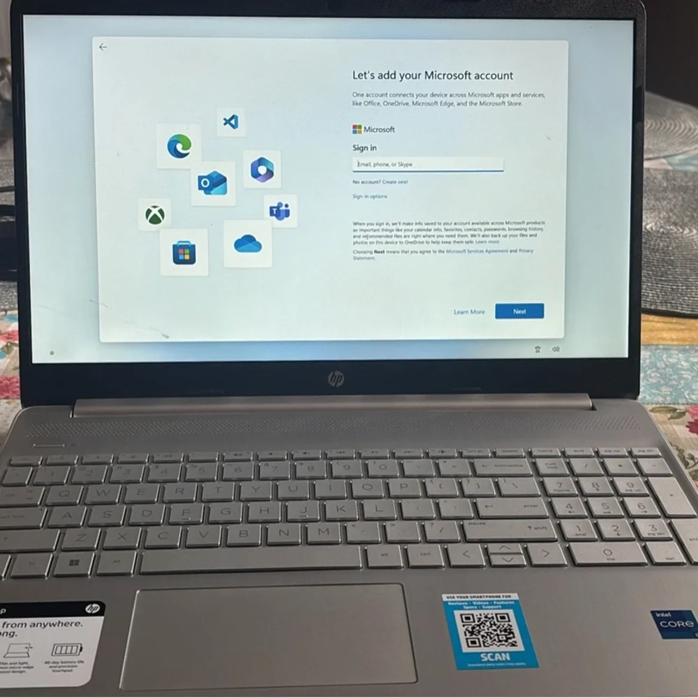 HP laptop brand new